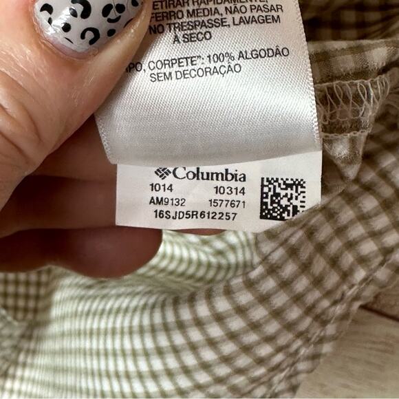 Columbia Men’s Plaid Casual Button Down Shirt - Picture 4 of 6